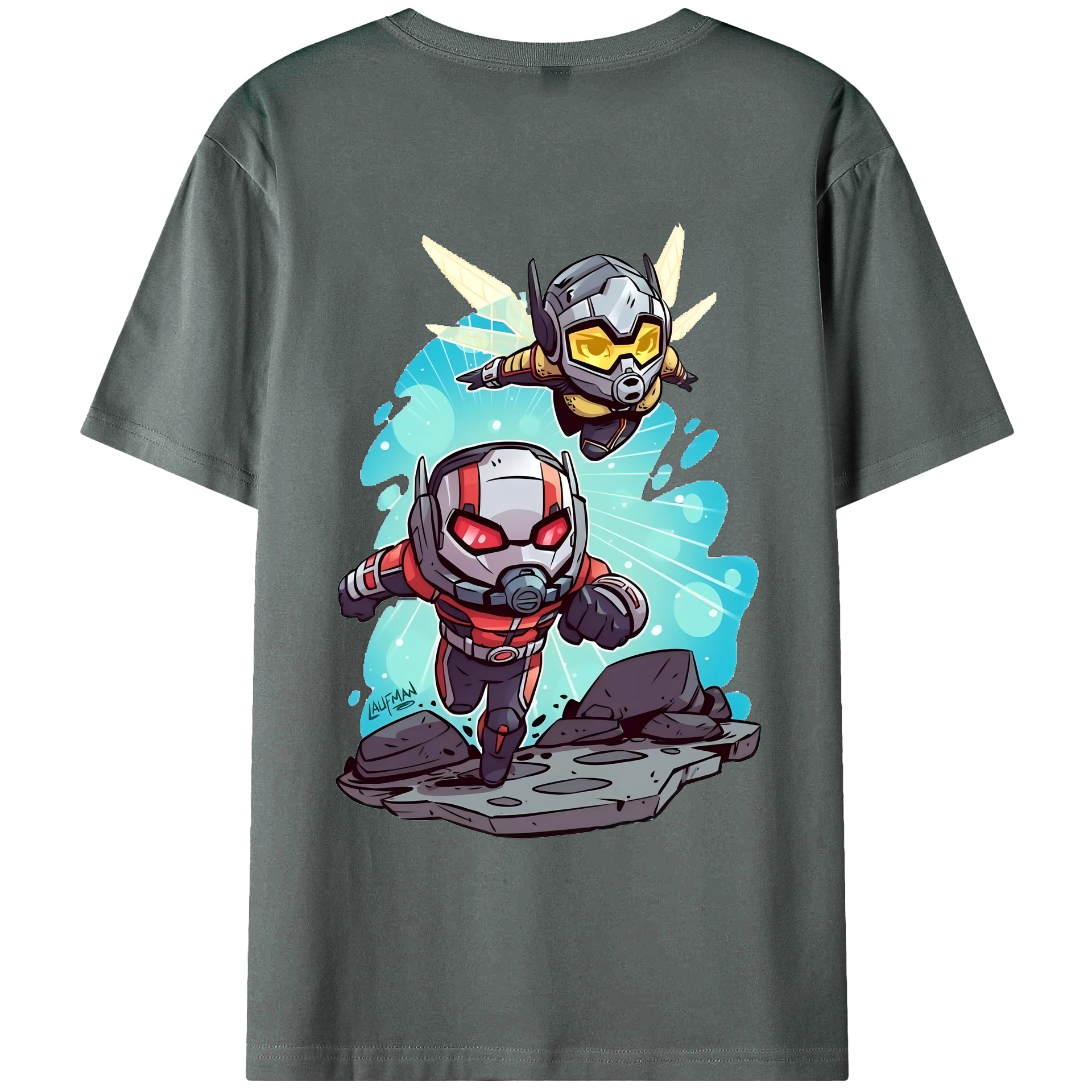 （画像用） アベンジャーズ The Avengers 綿100％ メンズ半袖Tシャツ（バックプリント） 通気性